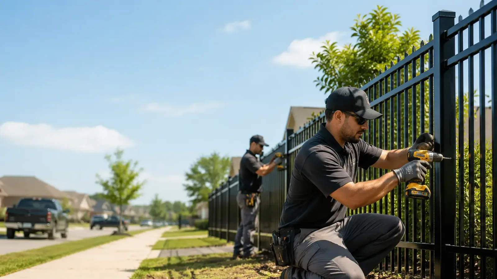 Metal Fence Installation in Odessa, TX